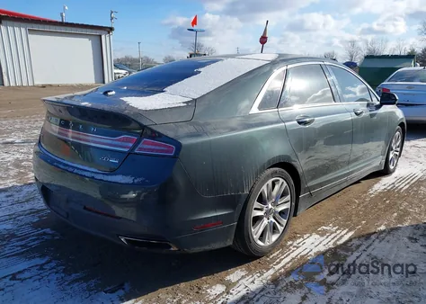 2016 Lincoln Mkz from USA, damaged, VIN 3LN6L2J99GR612701
